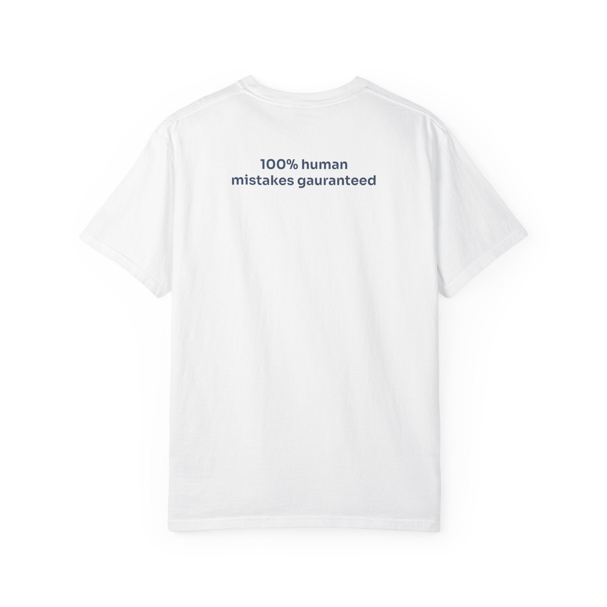 More Human Pocket T-Shirt — Minimalist Graphic Tee