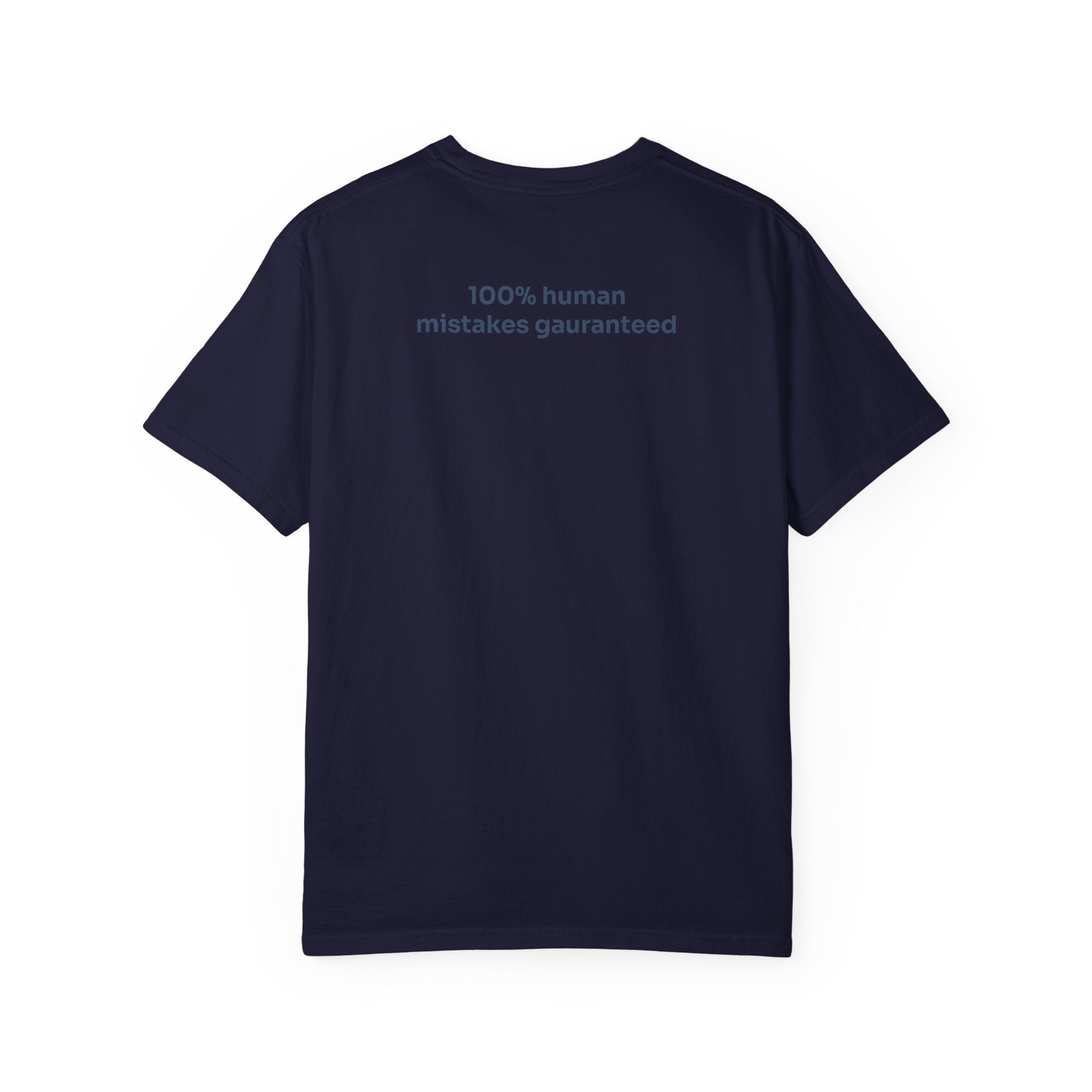 More Human Pocket T-Shirt — Minimalist Graphic Tee