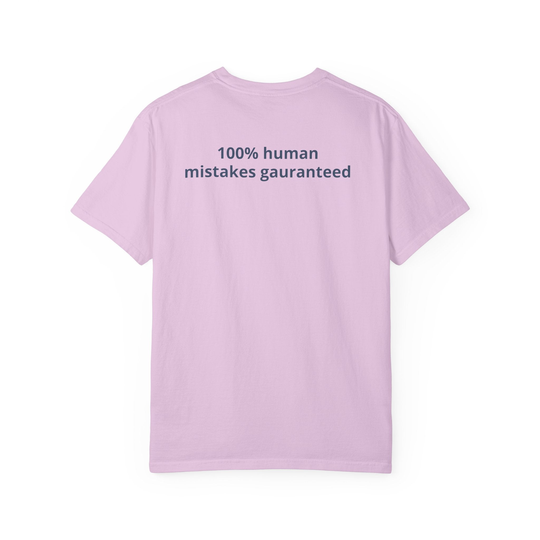 More Human Pocket T-Shirt — Minimalist Graphic Tee
