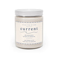 Current Scented Soy Candle — 9oz Ocean-Inspired Scent with White Lid