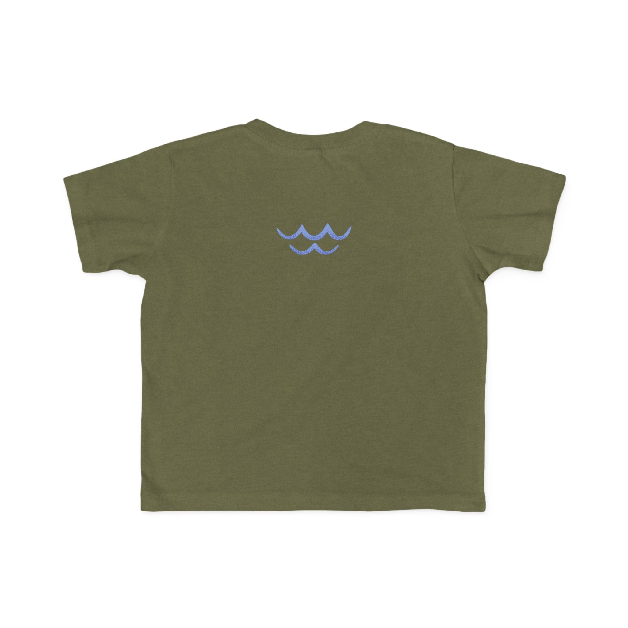 Wild Like the Waves — Toddler Tee | Mainely Human
