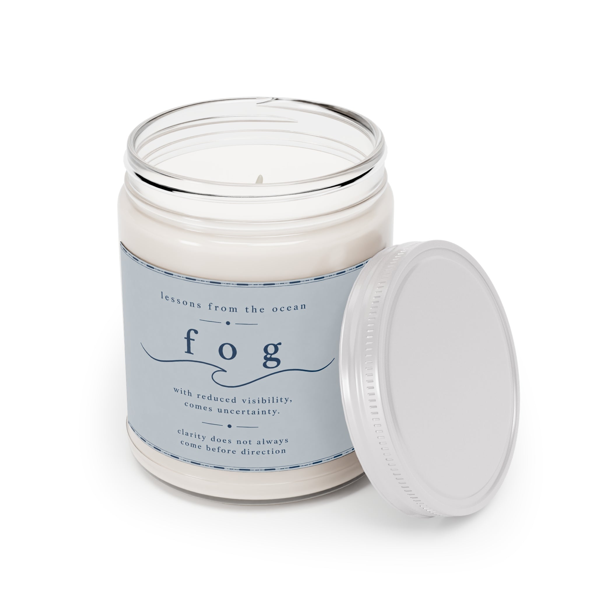Lessons from the Ocean: Fog — Soy Candle