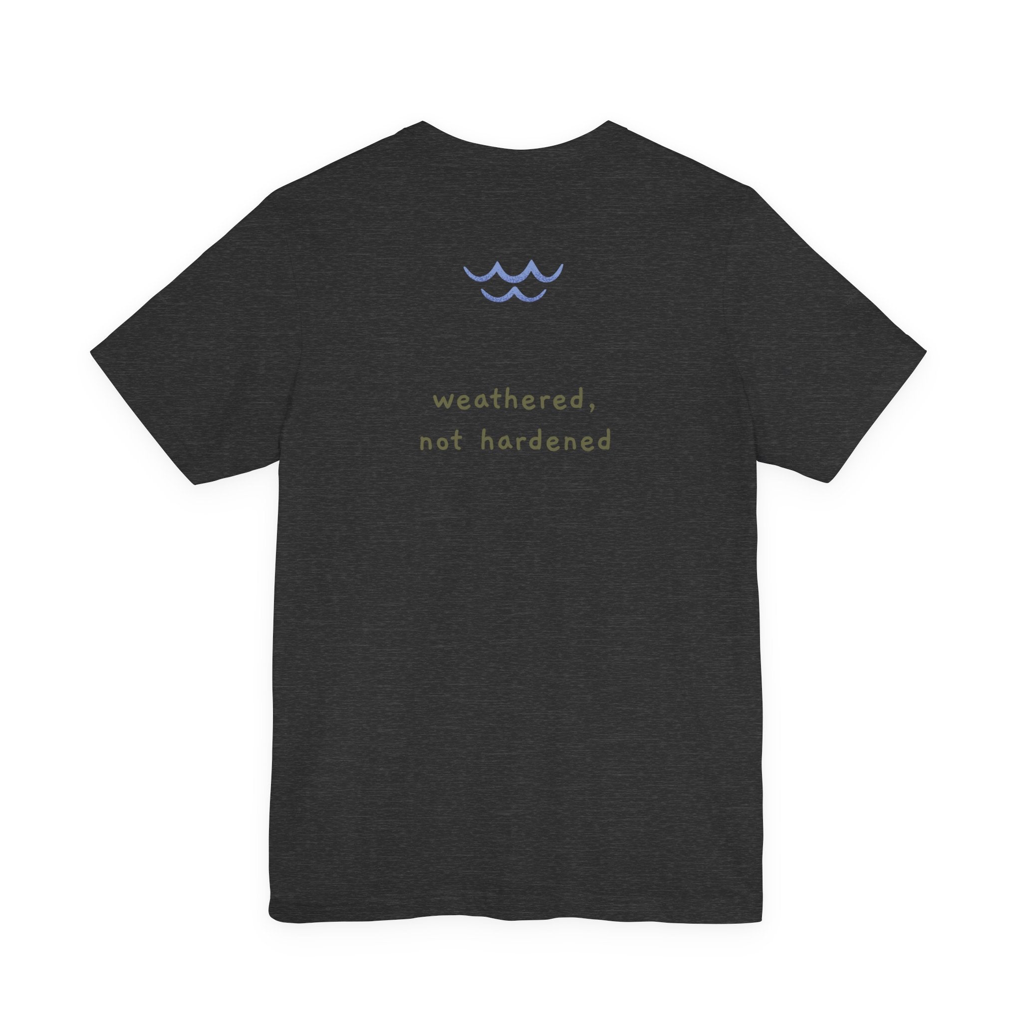 Copy of Stay Soft Tee — Minimal Self-Care Graphic T-Shirt ("stay soft." front, affirmation text back)