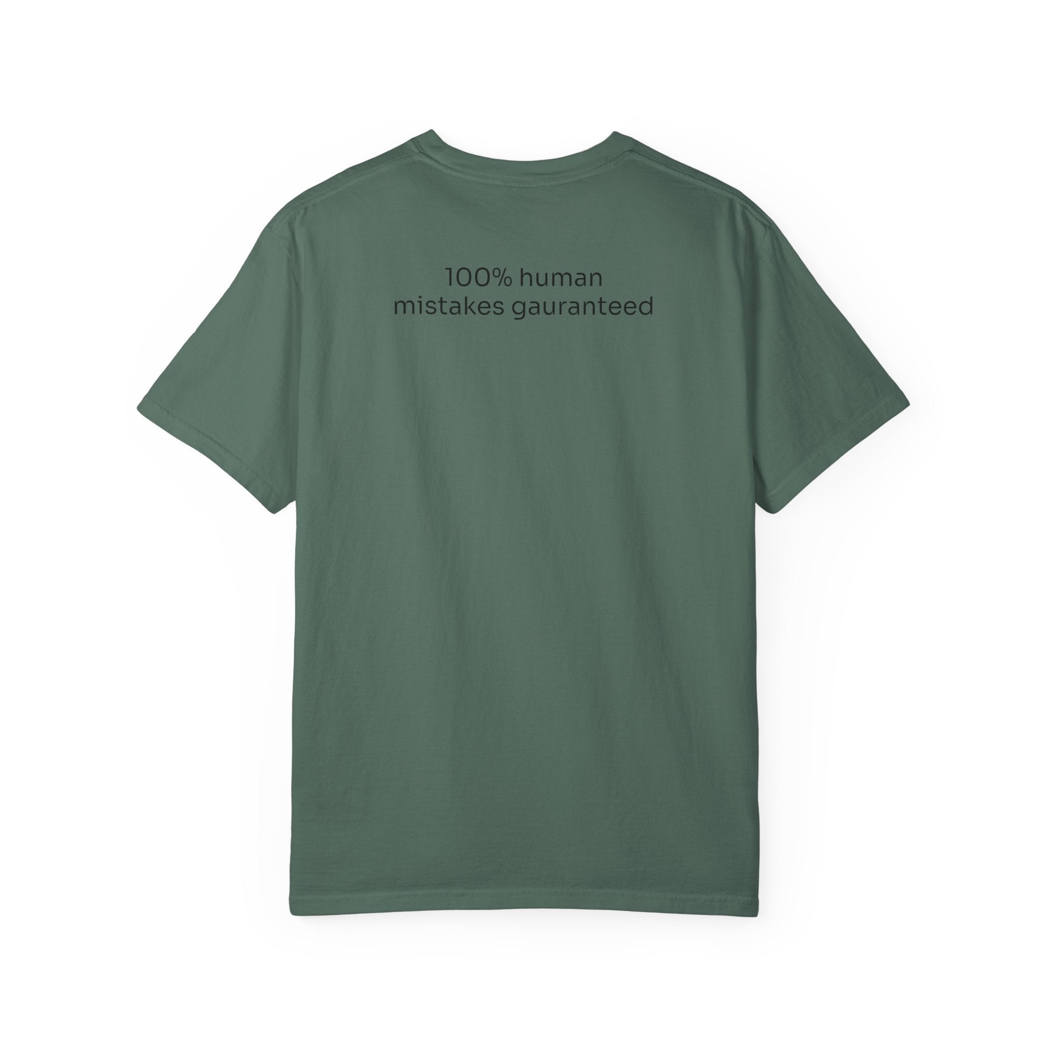 More Human Pocket T-Shirt — Minimalist Graphic Tee