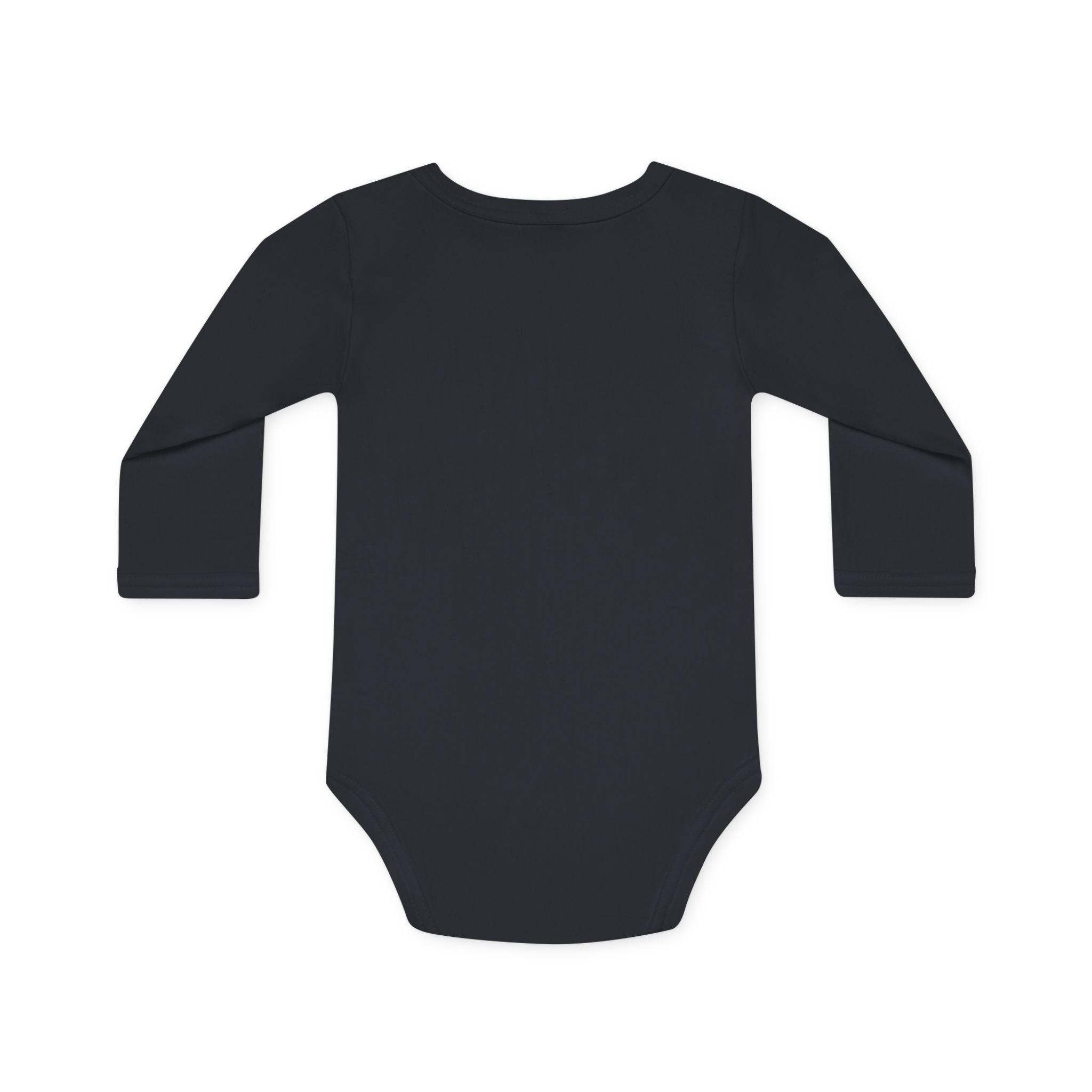 Long-Sleeve Baby Bodysuit — "Never mind 'what' I want to be when I grow up" Quote