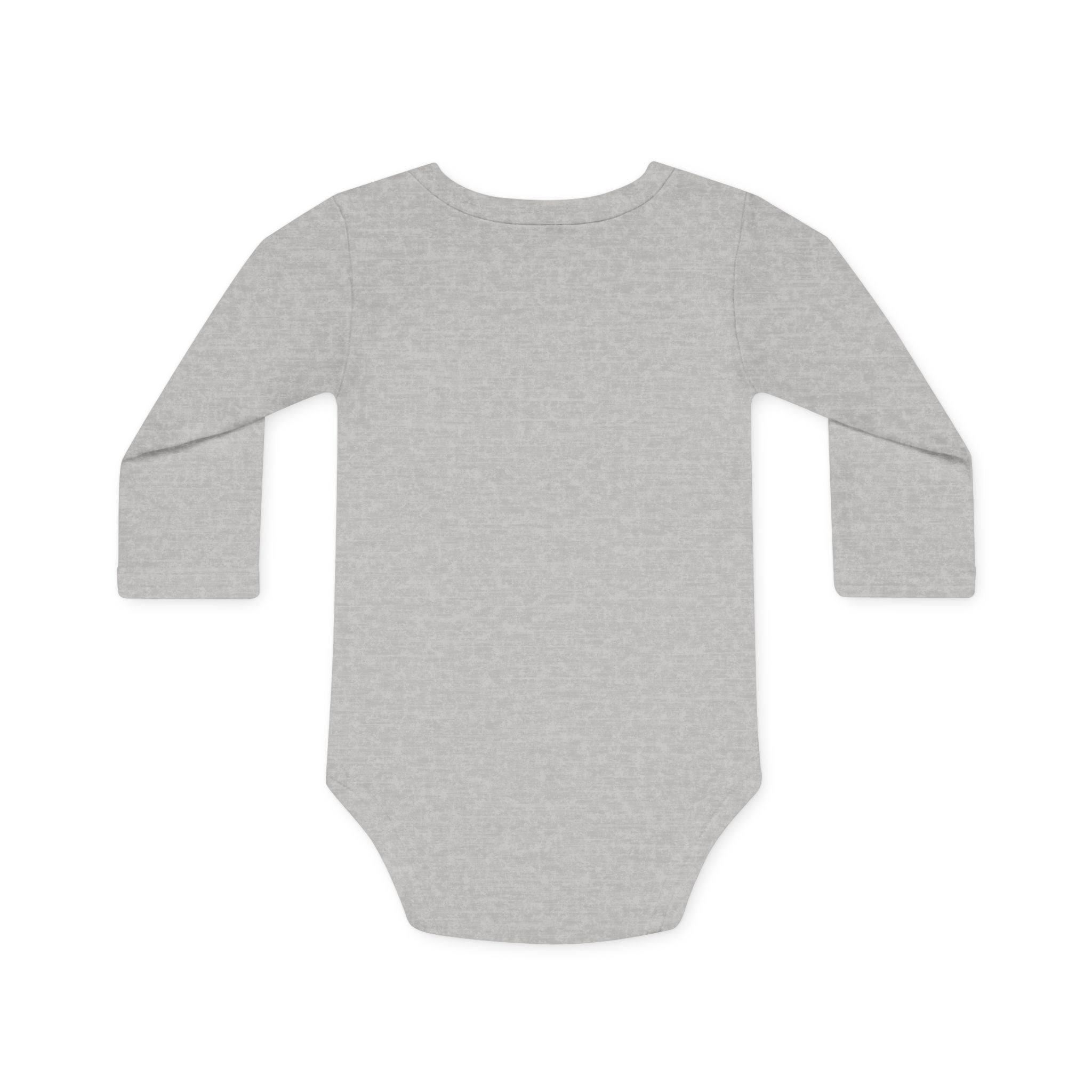 Long-Sleeve Baby Bodysuit — "Never mind 'what' I want to be when I grow up" Quote