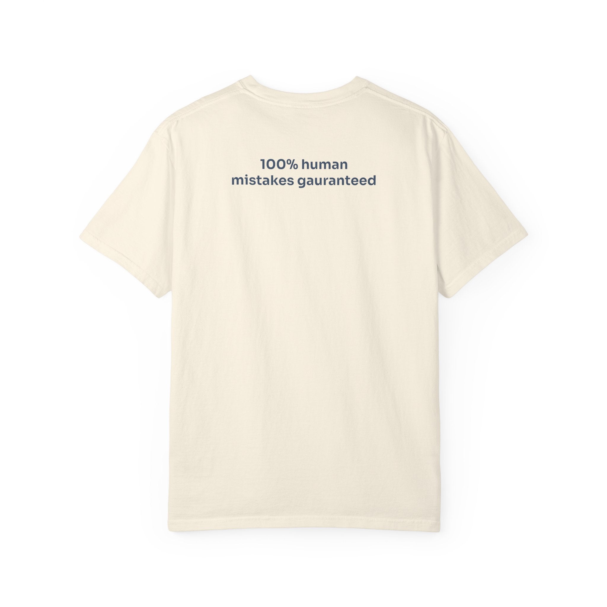 More Human Pocket T-Shirt — Minimalist Graphic Tee