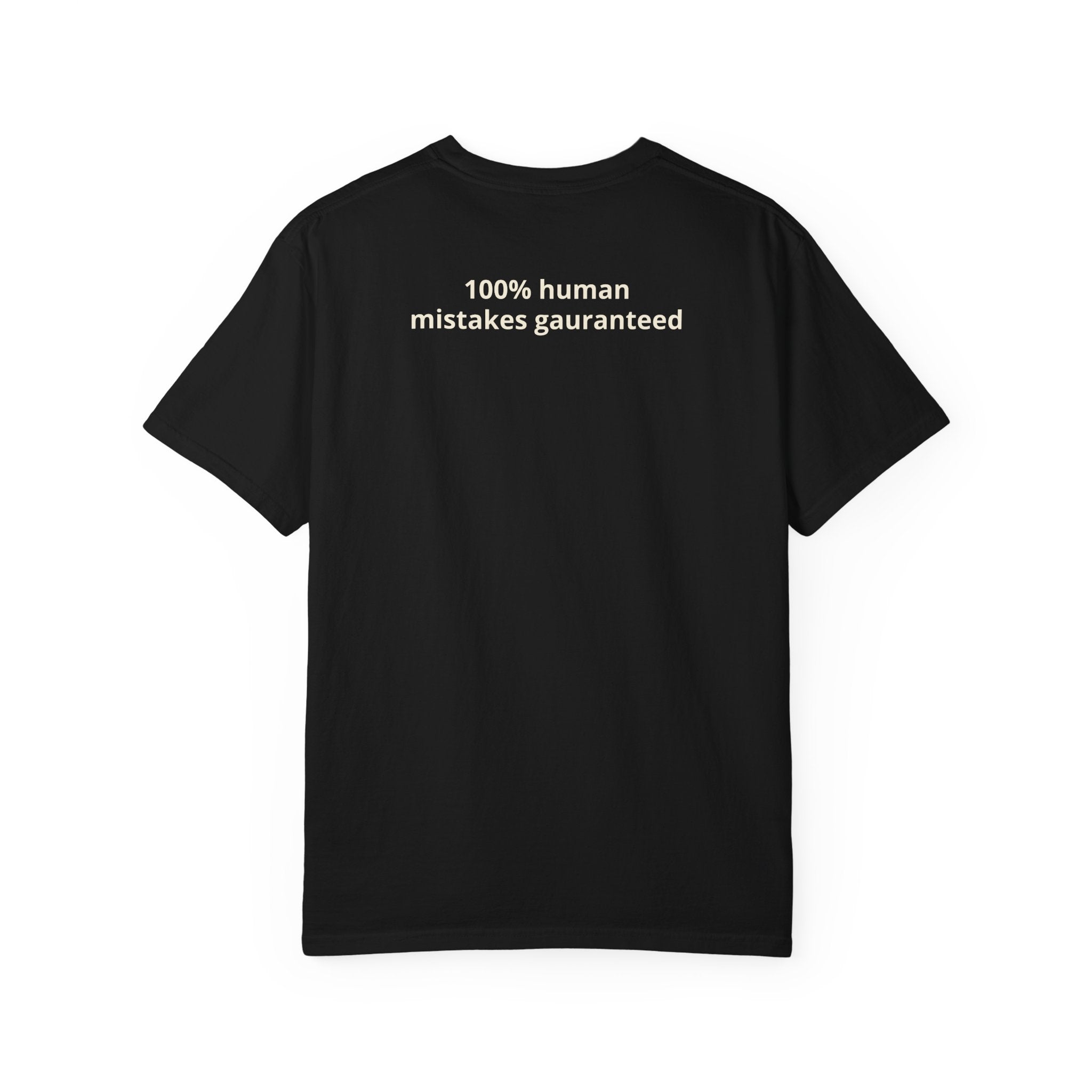 More Human Pocket T-Shirt — Minimalist Graphic Tee