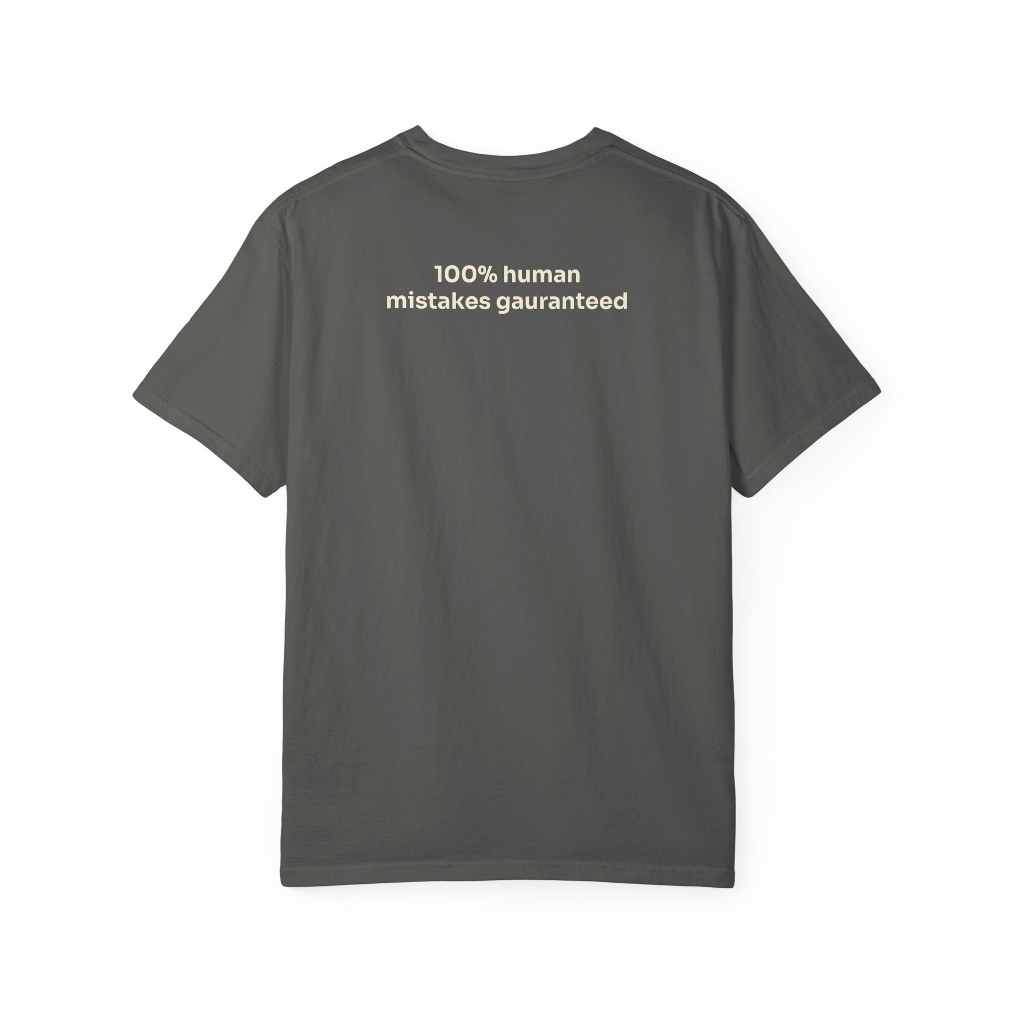 More Human Pocket T-Shirt — Minimalist Graphic Tee