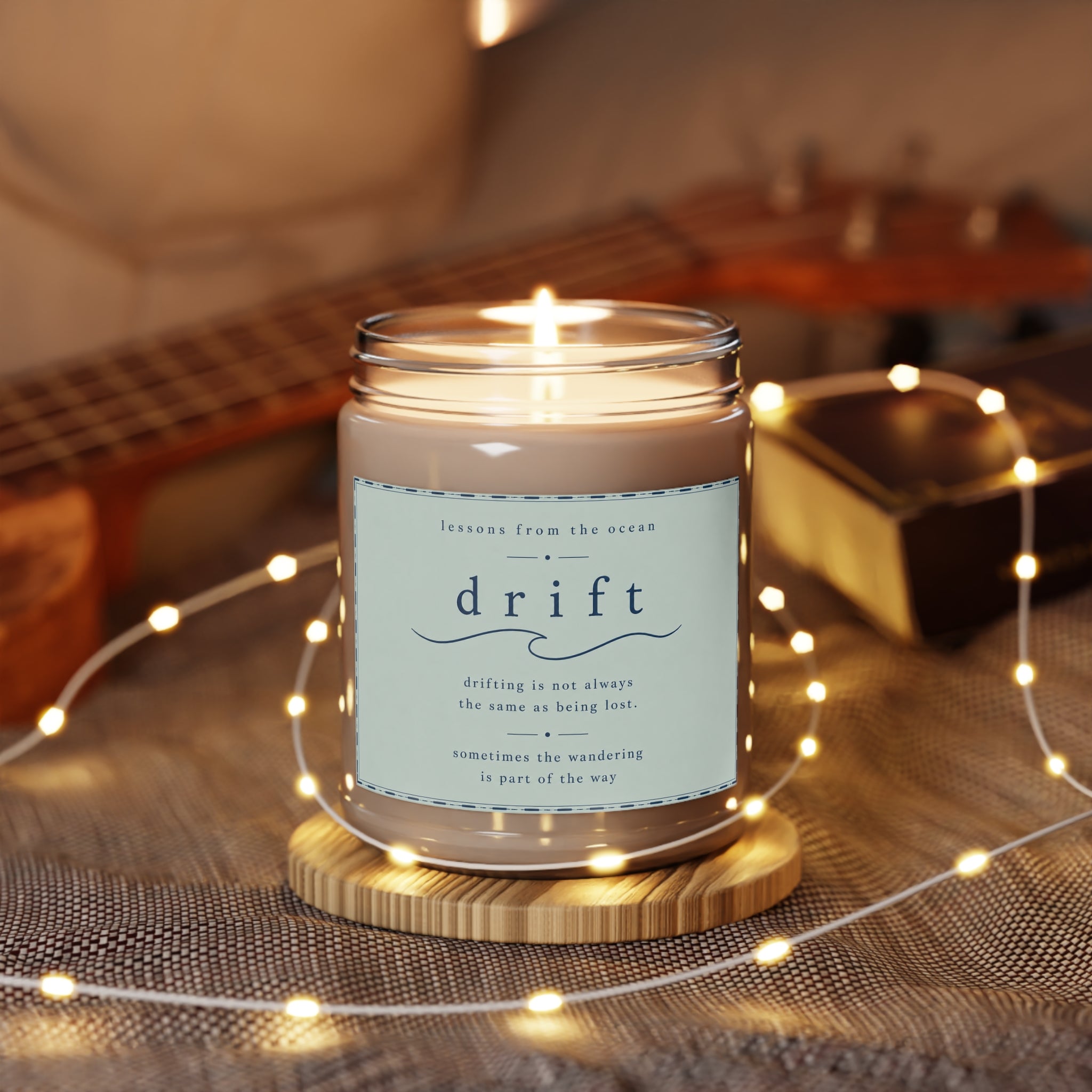 Lessons from the Ocean: Drift — Comfort Spice Soy Candle
