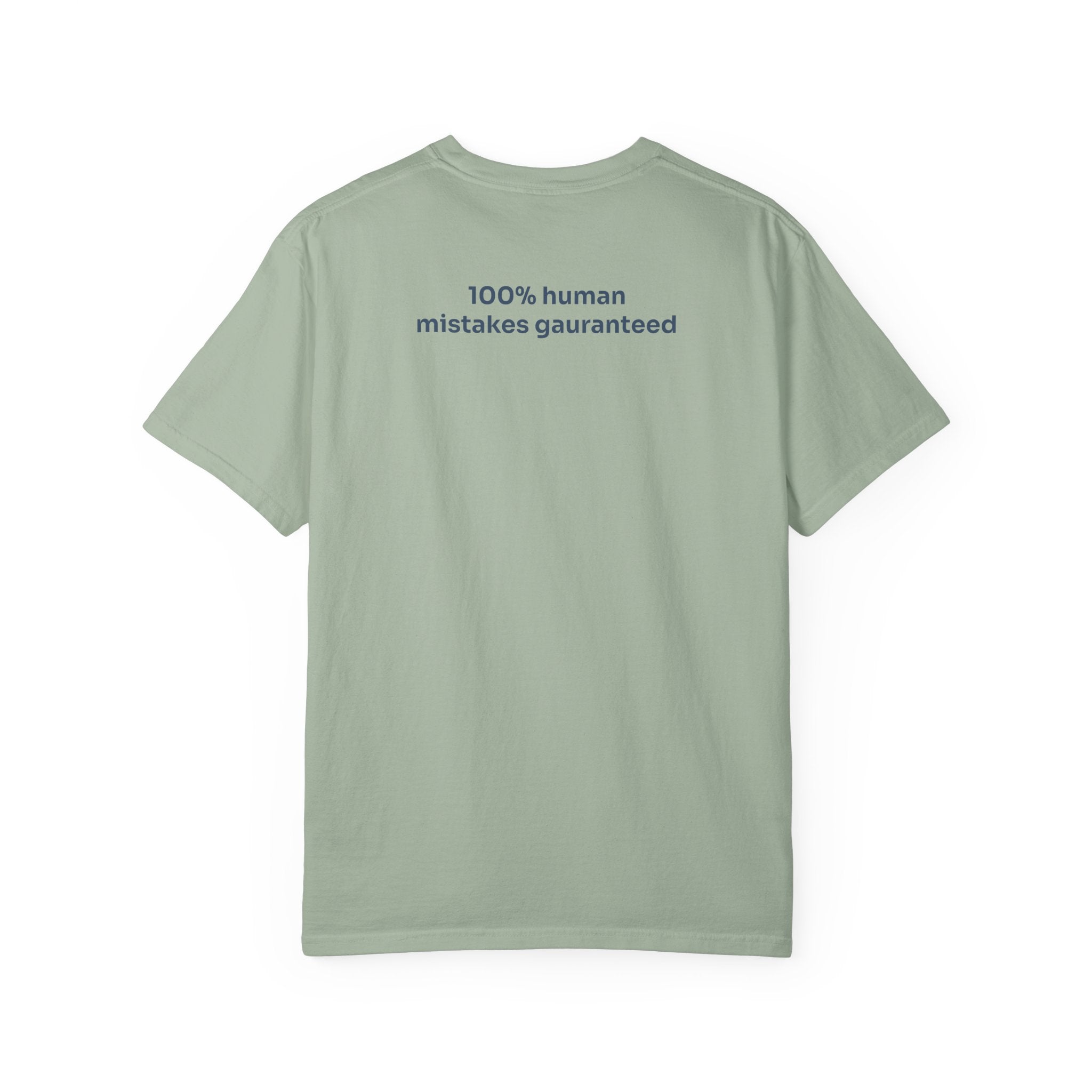 More Human Pocket T-Shirt — Minimalist Graphic Tee