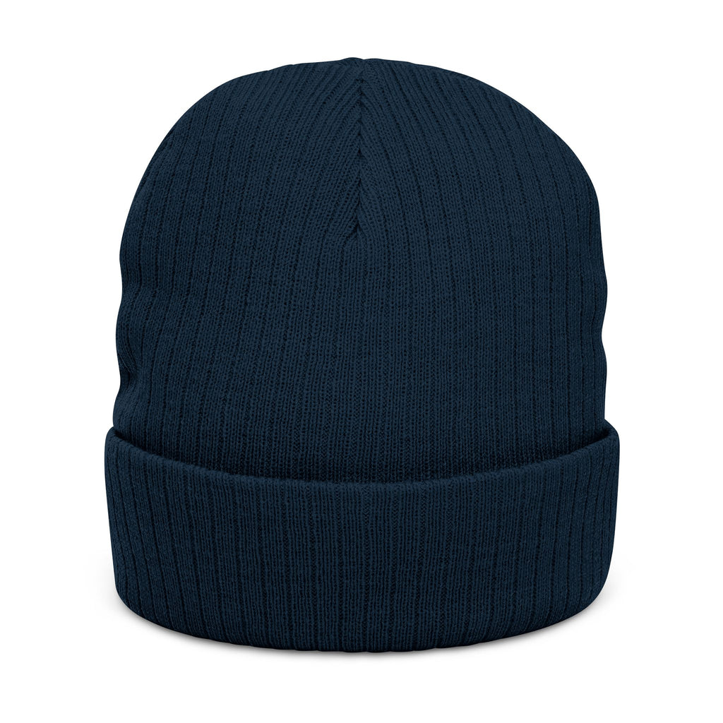 "Carry Less" Embroidered Ribbed Knit Beanie — Mainely Human