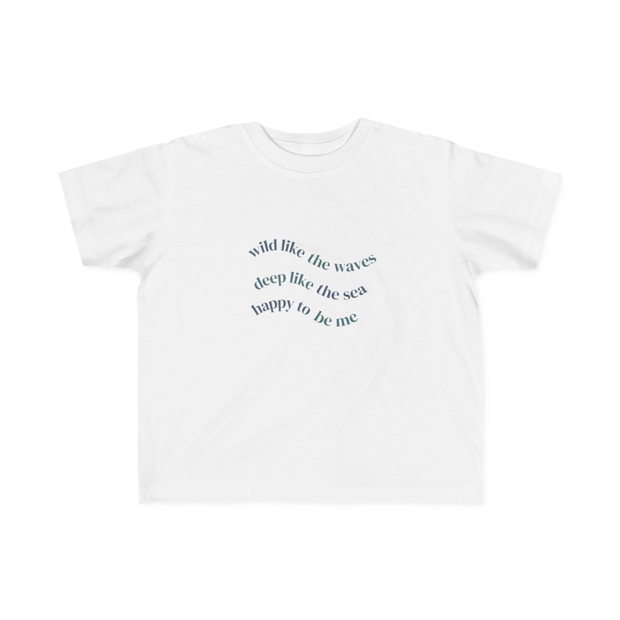 Wild Like the Waves — Toddler Tee | Mainely Human