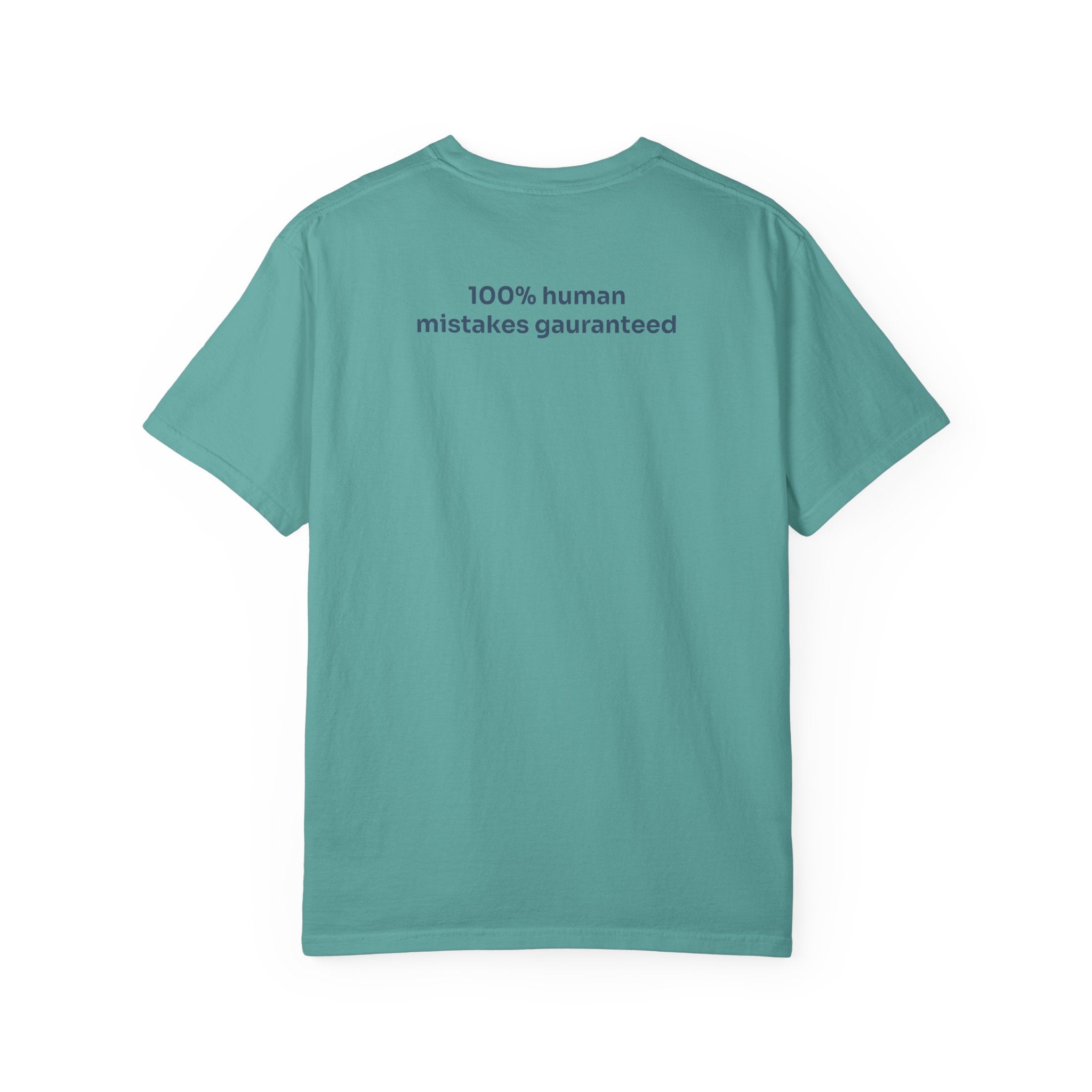 More Human Pocket T-Shirt — Minimalist Graphic Tee