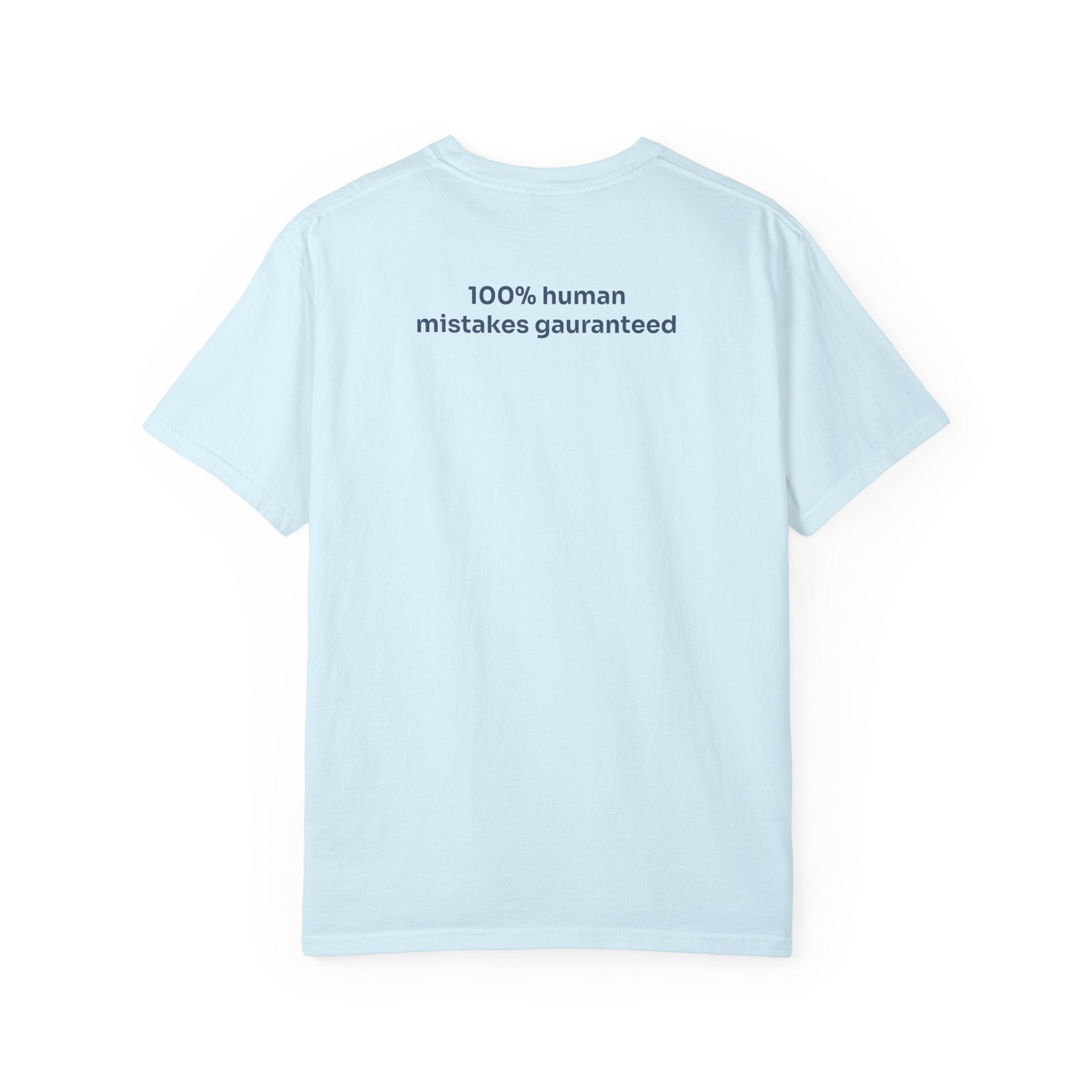 More Human Pocket T-Shirt — Minimalist Graphic Tee