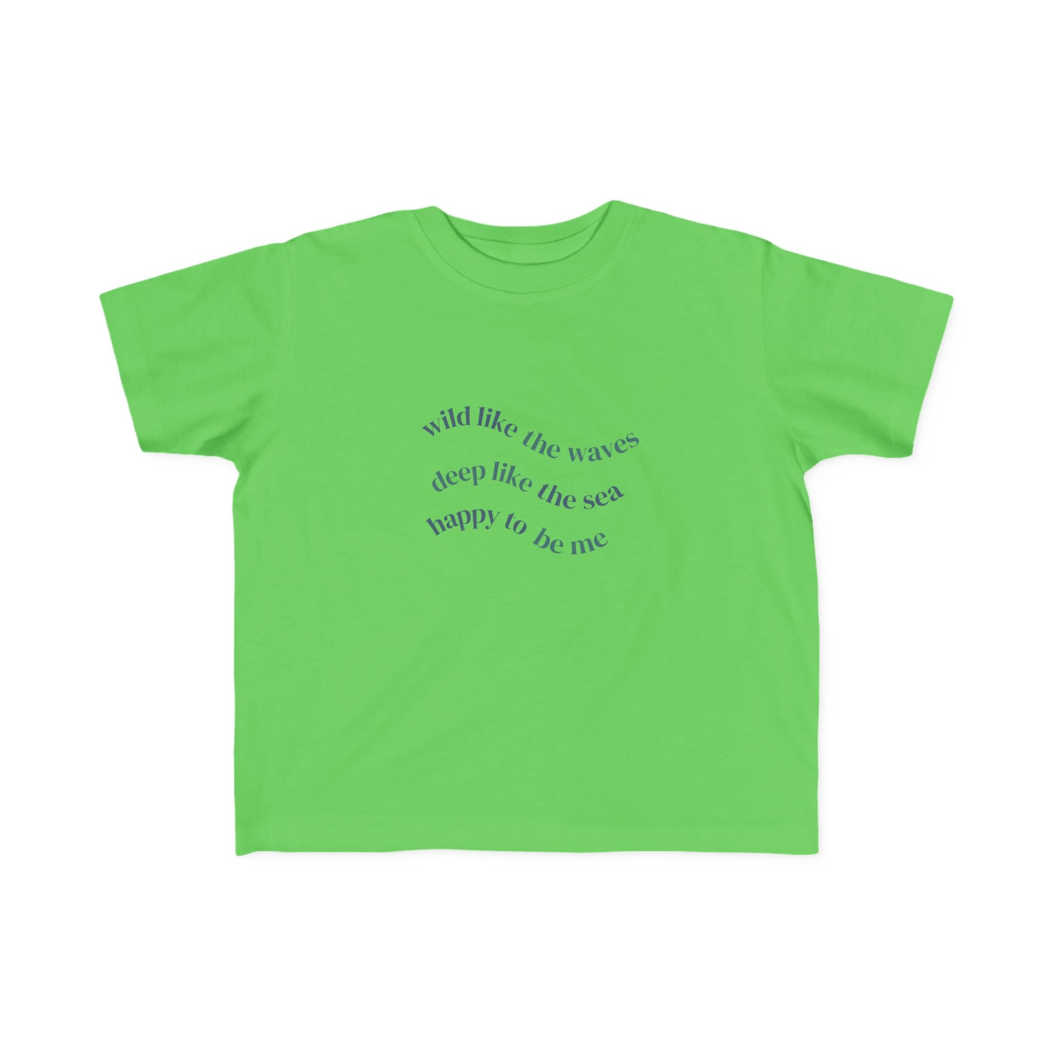 Wild Like the Waves — Toddler Tee | Mainely Human