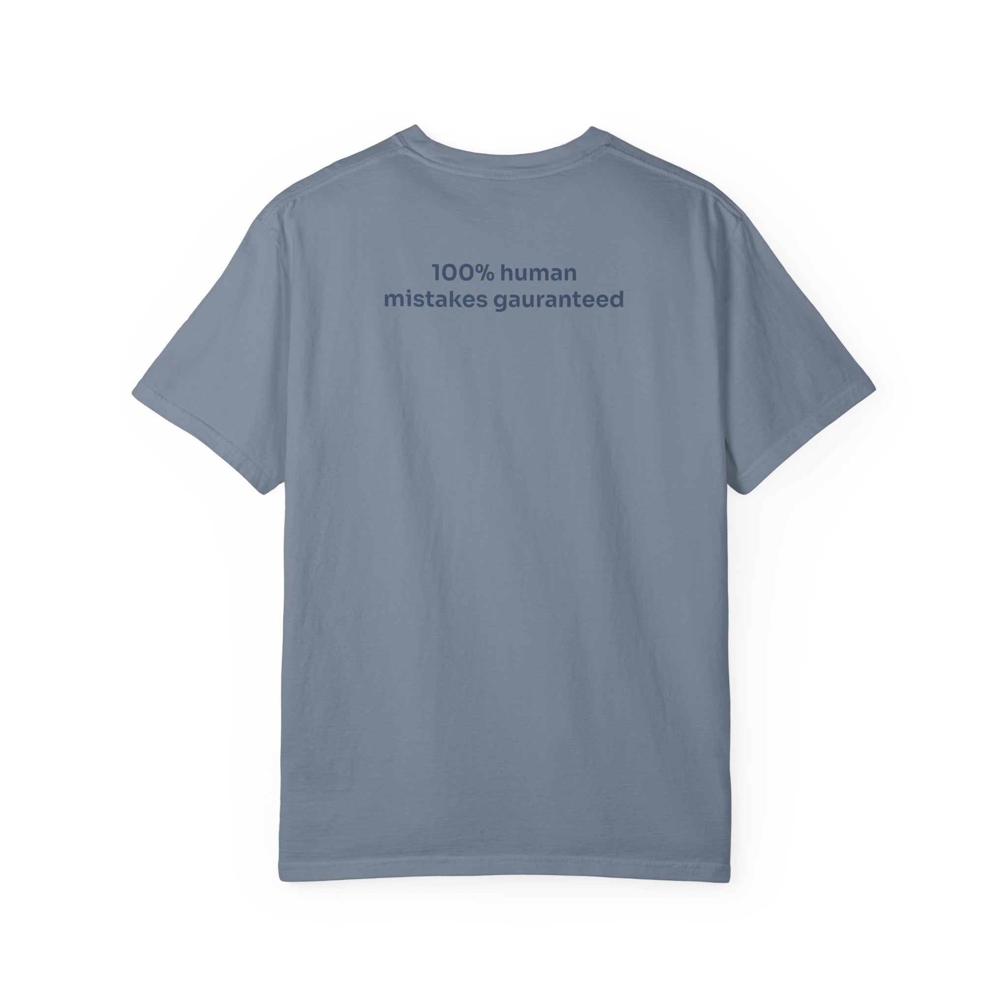 More Human Pocket T-Shirt — Minimalist Graphic Tee