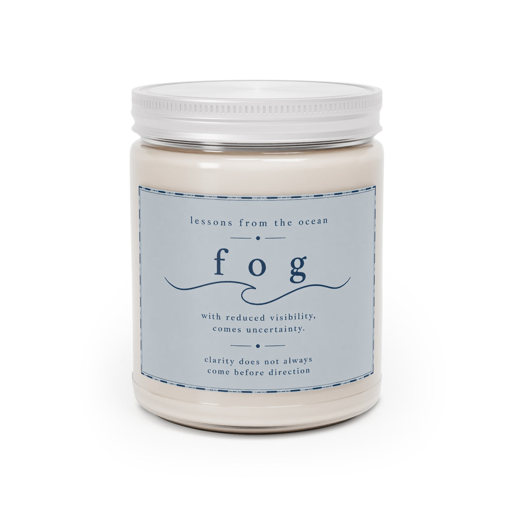 Lessons from the Ocean: Fog — Soy Candle